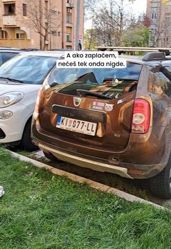Na zadnjim vratima Dustera
