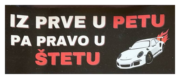 Magnetna tabla: Iz prve u petu, pa pravo u štetu